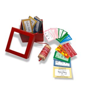 Pendulo Hebreo de Lux profesional con tarjetas 1 y 2 nivel