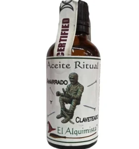 ACEITE AMARRADO Y CLAVETEADO