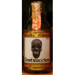 Aceite destrucción ritualizado fabricado en españa