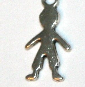 Amuleto Hombre silueta eco