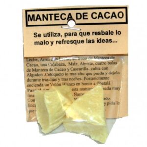 Manteca de cacao