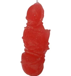 VELA MUJER ATADA ROJA, PARA CASTIGARLA