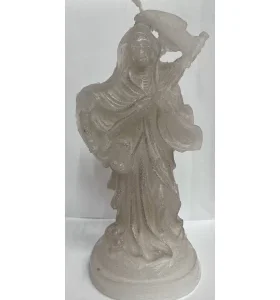 Vela San La Muerte Blanca 23 cm