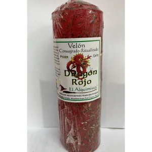 Velon de hierbas dragon rojo