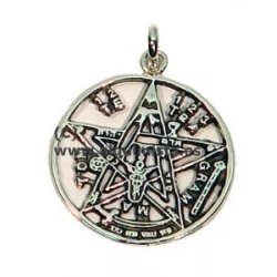 AMULETOS PLATA TETRAGRAMATON Calado Grande