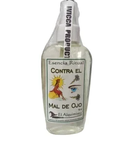 CONTRA MAL DE OJO, ( ESENCIA RITUAL TIPO COLONIA