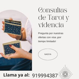 Consultas Tarot/Videncia 20% de descuento en las ofertas con Visa