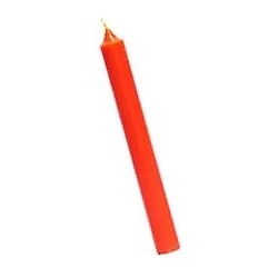 VELAS BUJIA NARANJA