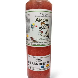 VELON CON HIERBAS Y ACEITE POR DENTRO AMOR
